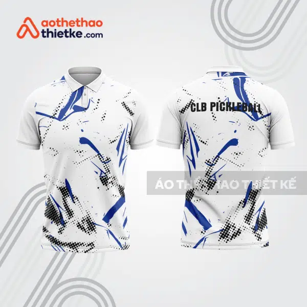 Mẫu thiết kế áo polo đồng phục thi đấu pickleball pla1302