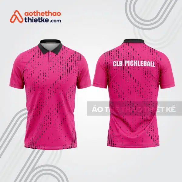 Mẫu thiết kế áo polo đồng phục thi đấu pickleball pla1303