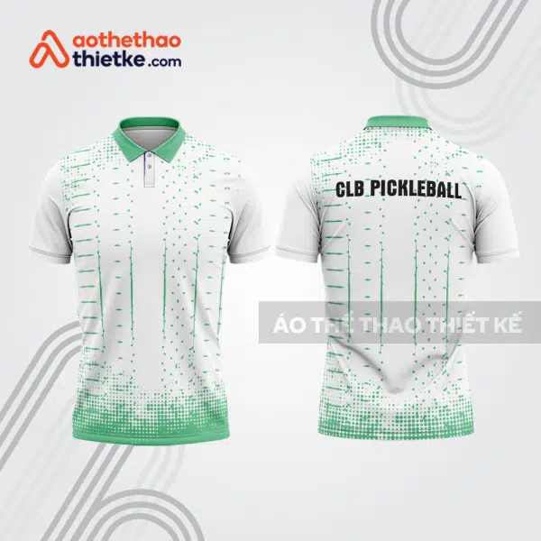Mẫu thiết kế áo polo đồng phục thi đấu pickleball pla1340