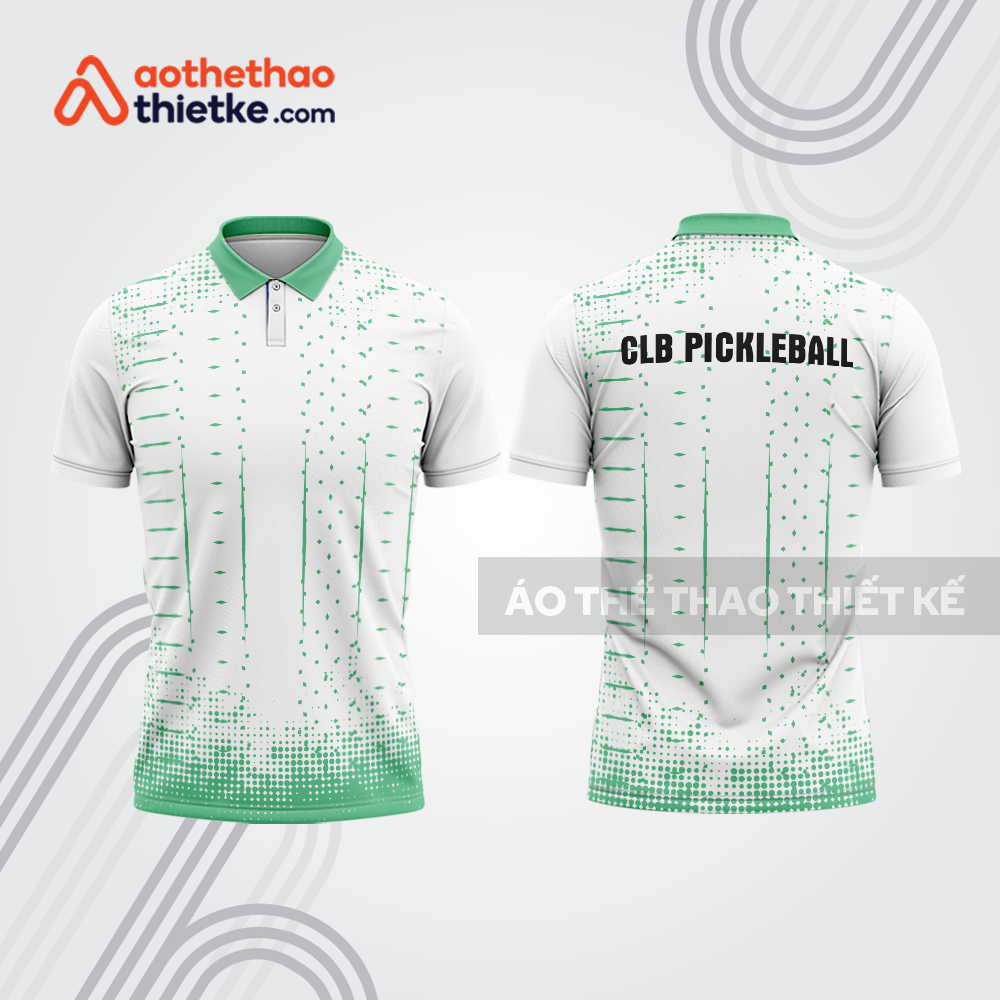 Mẫu thiết kế áo polo đồng phục thi đấu pickleball pla1340