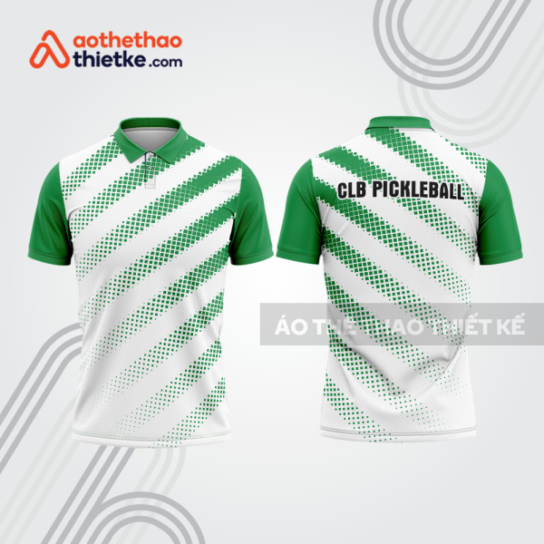Mẫu thiết kế áo polo đồng phục thi đấu pickleball pla1342