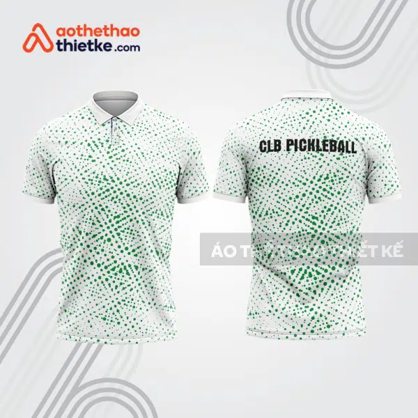 Mẫu thiết kế áo polo đồng phục thi đấu pickleball pla1346