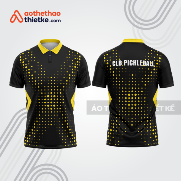 Mẫu thiết kế áo polo đồng phục thi đấu pickleball pla1365