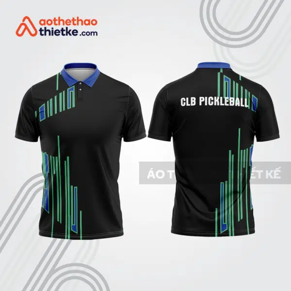 Mẫu thiết kế áo polo đồng phục thi đấu pickleball pla1368