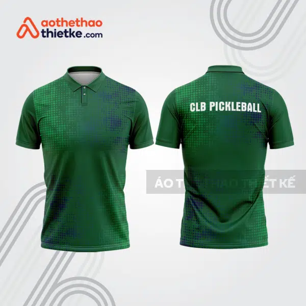 Mẫu thiết kế áo có cổ đồng phục CLB pickleball pla1388
