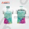 Mẫu thiết kế áo có cổ đồng phục CLB pickleball pla1390