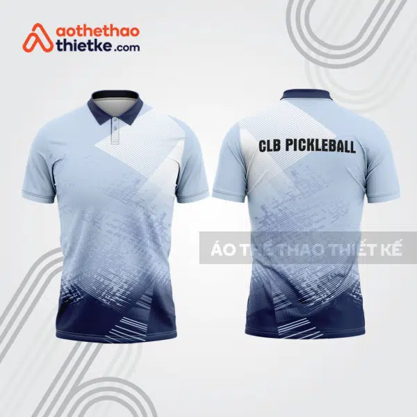 Mẫu thiết kế áo có cổ đồng phục CLB pickleball pla1405