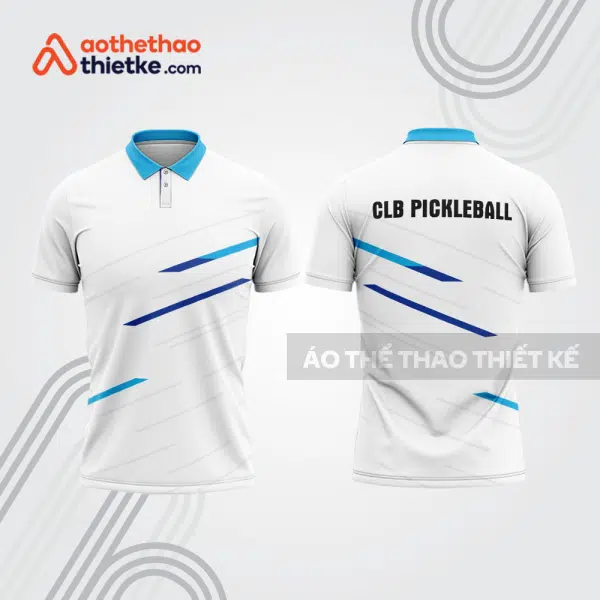 Mẫu thiết kế áo có cổ đồng phục CLB pickleball pla1406