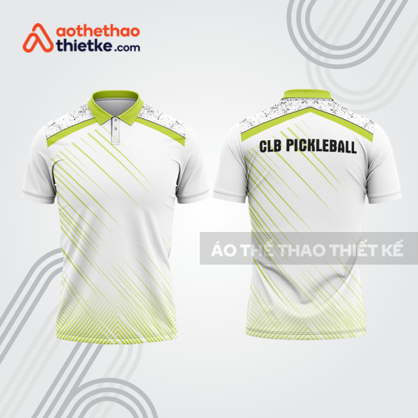 Mẫu thiết kế áo có cổ đồng phục CLB pickleball pla1420