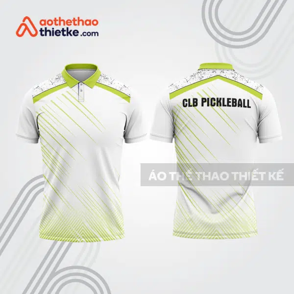 Mẫu thiết kế áo có cổ đồng phục CLB pickleball pla1420