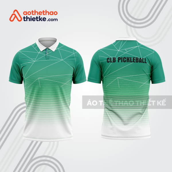 Mẫu thiết kế áo có cổ đồng phục CLB pickleball pla1422