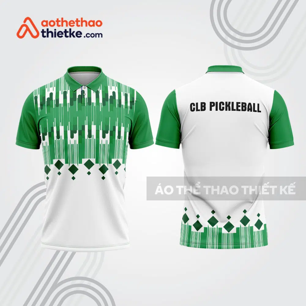 Mẫu thiết kế áo polo thi đấu pickleball pla903