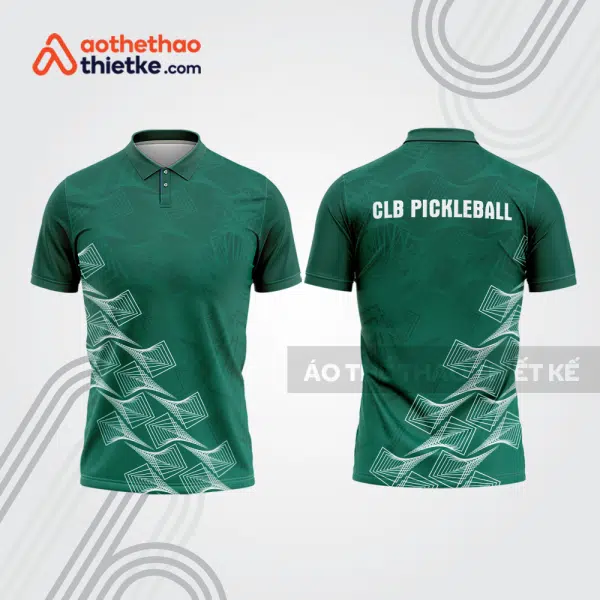 Mẫu thiết kế áo polo thi đấu pickleball pla905