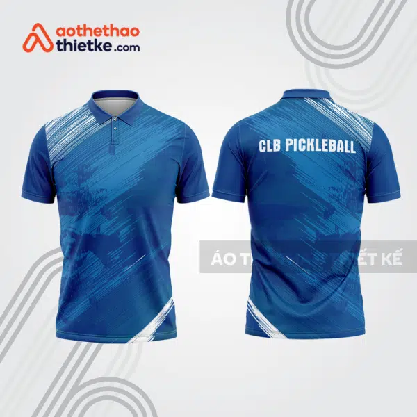 Mẫu thiết kế áo polo thi đấu pickleball pla912