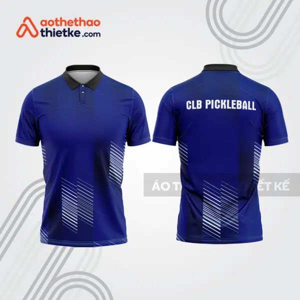 Mẫu thiết kế áo polo thi đấu pickleball pla914