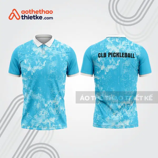 Mẫu thiết kế áo polo thi đấu pickleball pla921