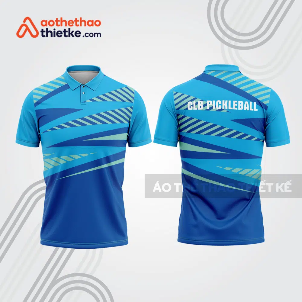 Mẫu thiết kế áo polo thi đấu pickleball pla924