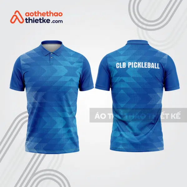 Mẫu thiết kế áo polo thi đấu pickleball pla930