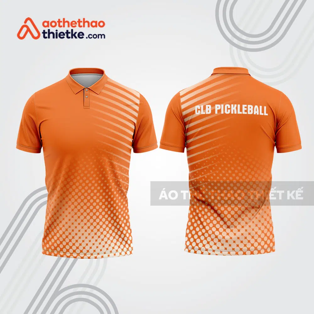 Mẫu thiết kế áo polo thi đấu pickleball pla934