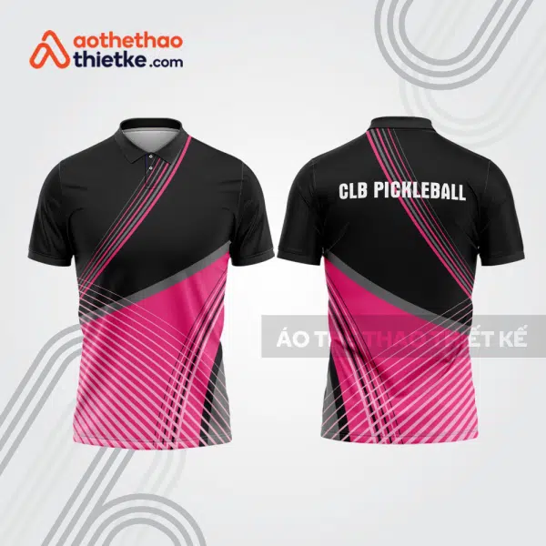 Mẫu thiết kế áo polo thi đấu pickleball pla941