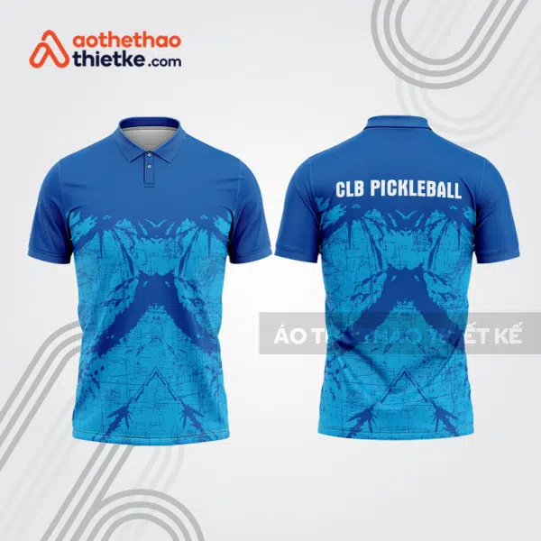 Mẫu thiết kế áo polo thi đấu pickleball pla944