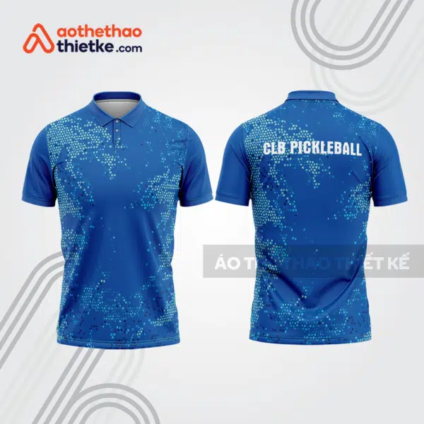 Mẫu thiết kế áo polo thi đấu pickleball pla945