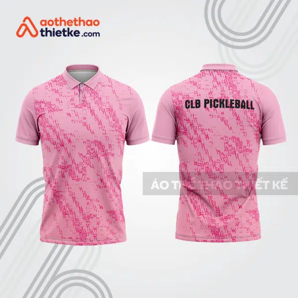 Mẫu thiết kế áo polo thi đấu pickleball pla951