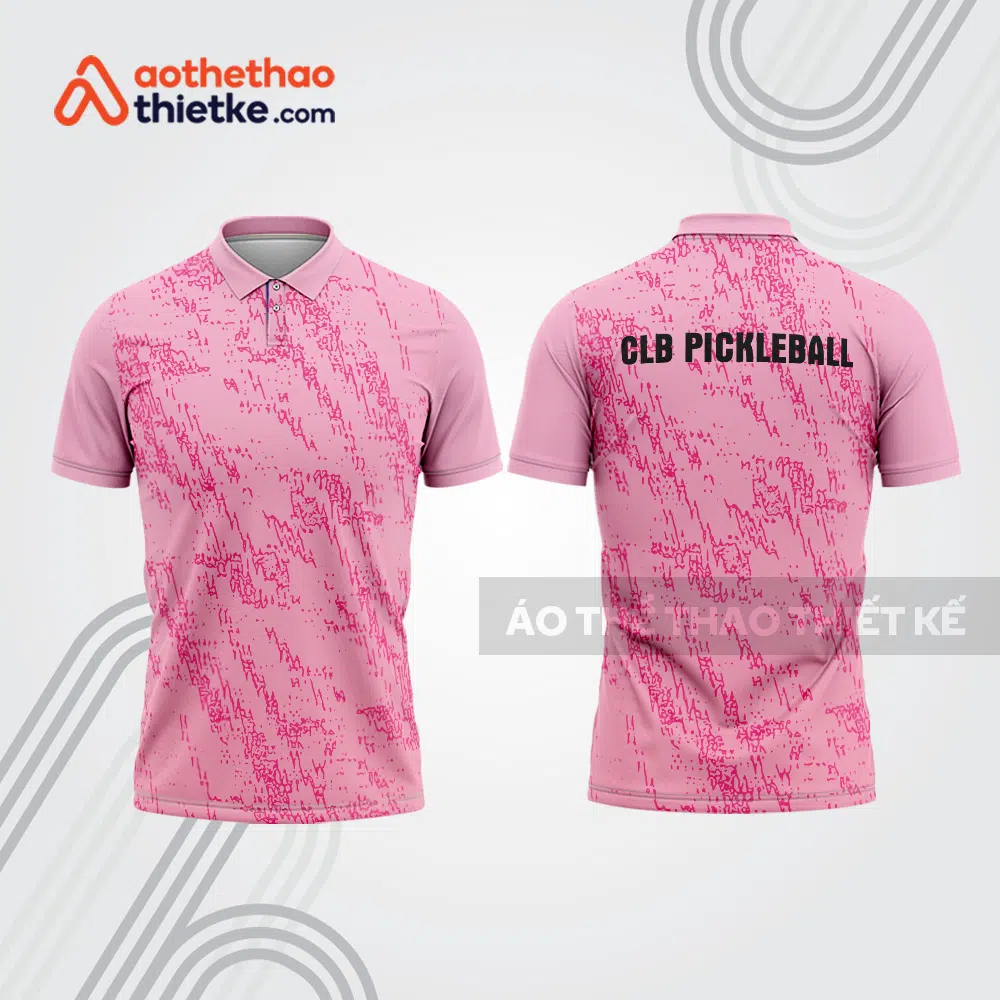 Mẫu thiết kế áo polo thi đấu pickleball pla951