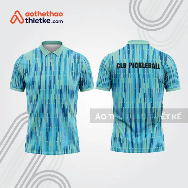 Mẫu thiết kế áo polo thi đấu pickleball pla952