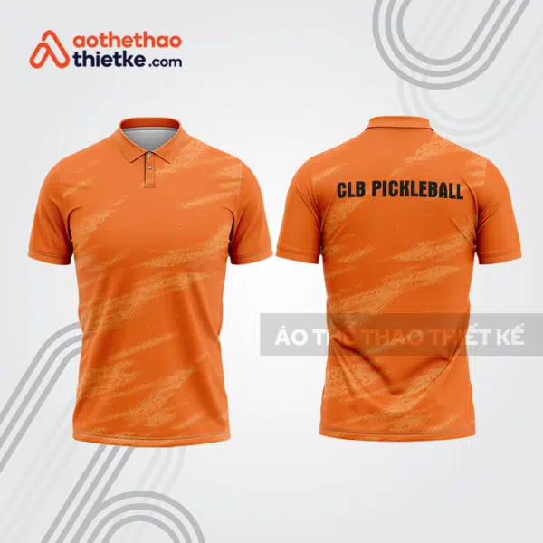 Mẫu thiết kế áo polo thi đấu pickleball pla953