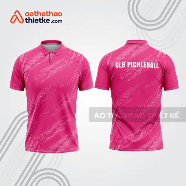 Mẫu thiết kế áo polo thi đấu pickleball pla955