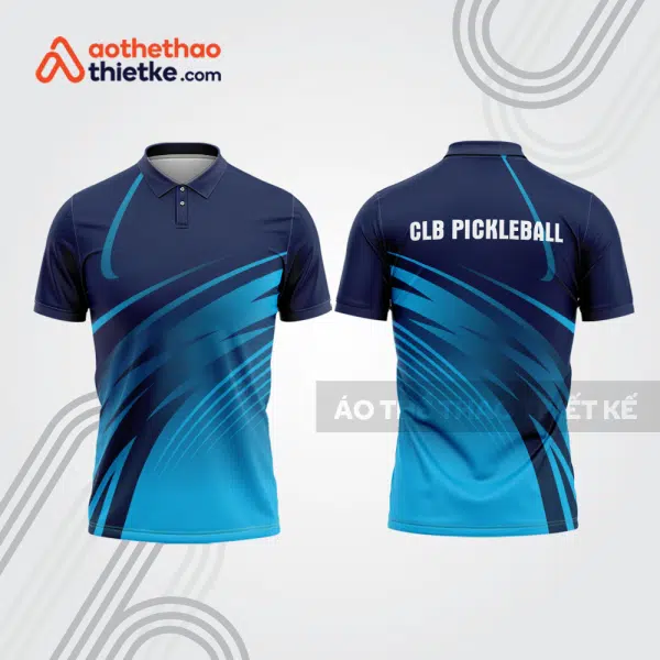 Mẫu thiết kế áo polo thi đấu pickleball pla960