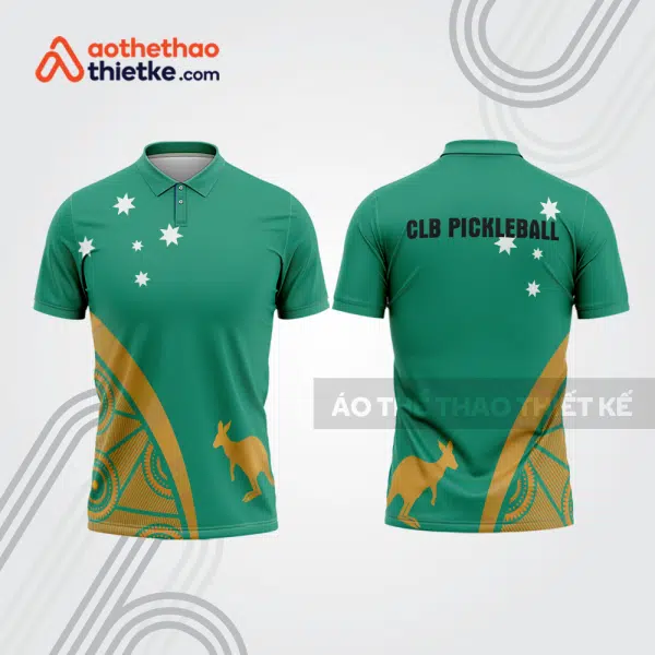 Mẫu thiết kế áo polo thi đấu pickleball pla961