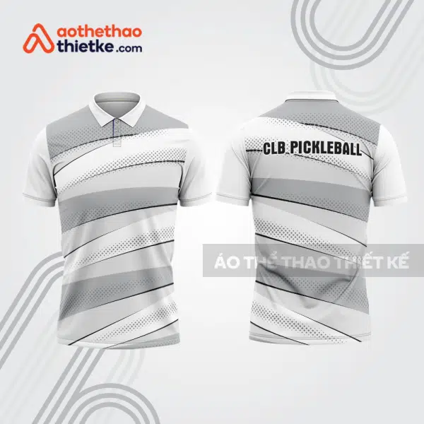 Mẫu thiết kế áo polo thi đấu pickleball pla984