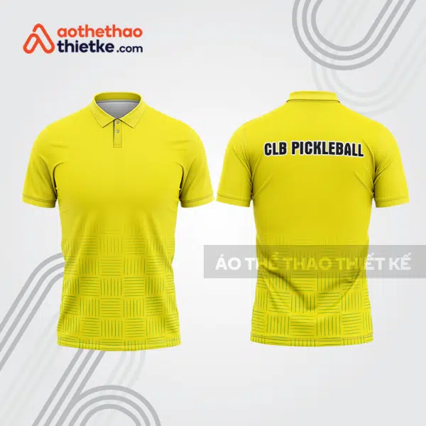 Mẫu thiết kế áo polo thi đấu pickleball pla992