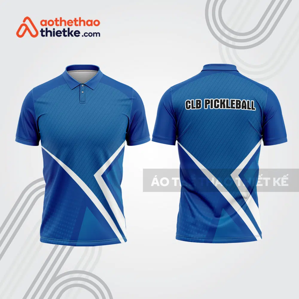 Mẫu thiết kế áo polo thi đấu pickleball pla997