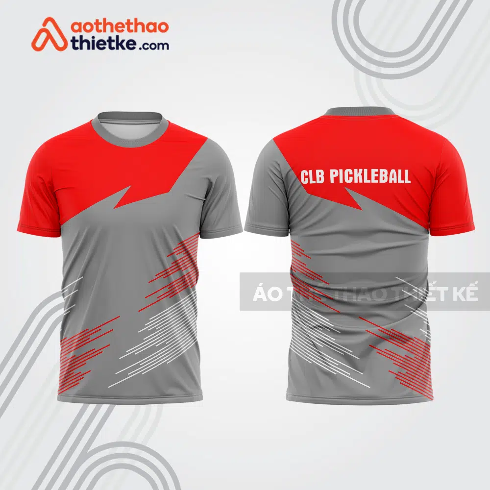 Mẫu thiết kế áo t-shirt thi đấu pickleball plb302