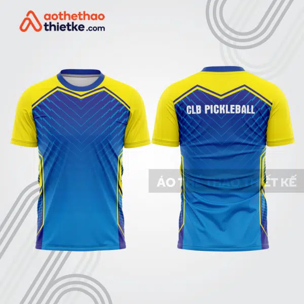Mẫu thiết kế áo t-shirt thi đấu pickleball plb304