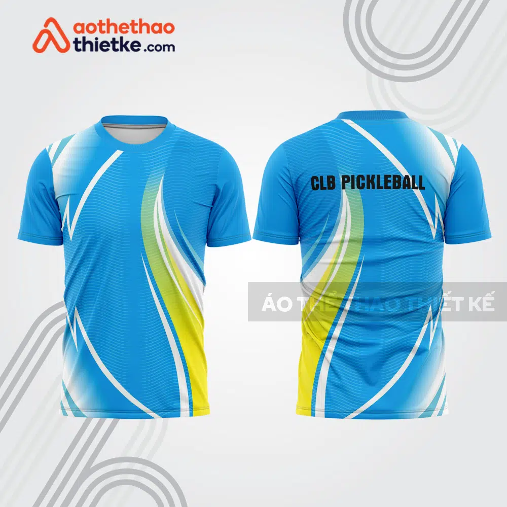 Mẫu thiết kế áo t-shirt thi đấu pickleball plb306