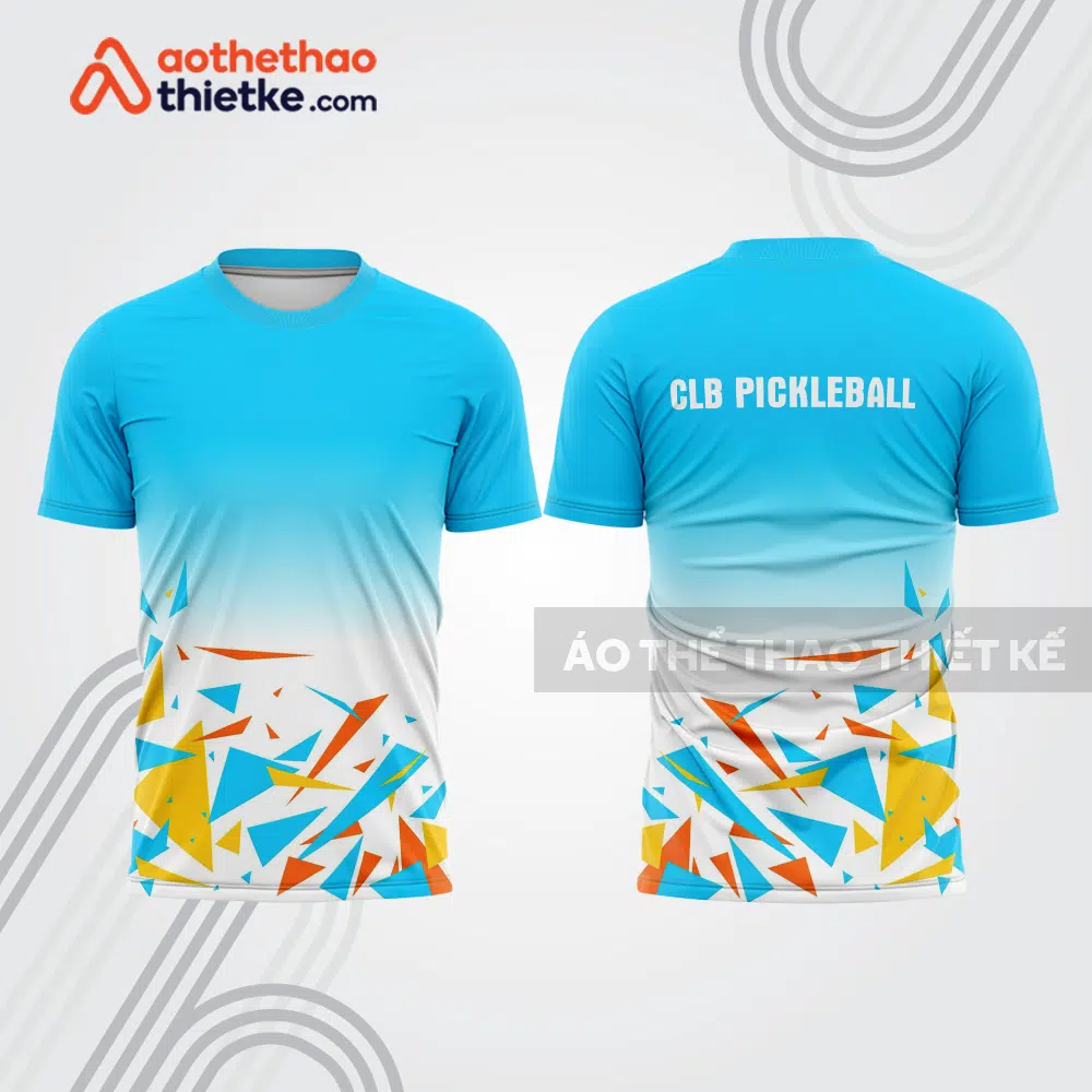 Mẫu thiết kế áo t-shirt thi đấu pickleball plb308