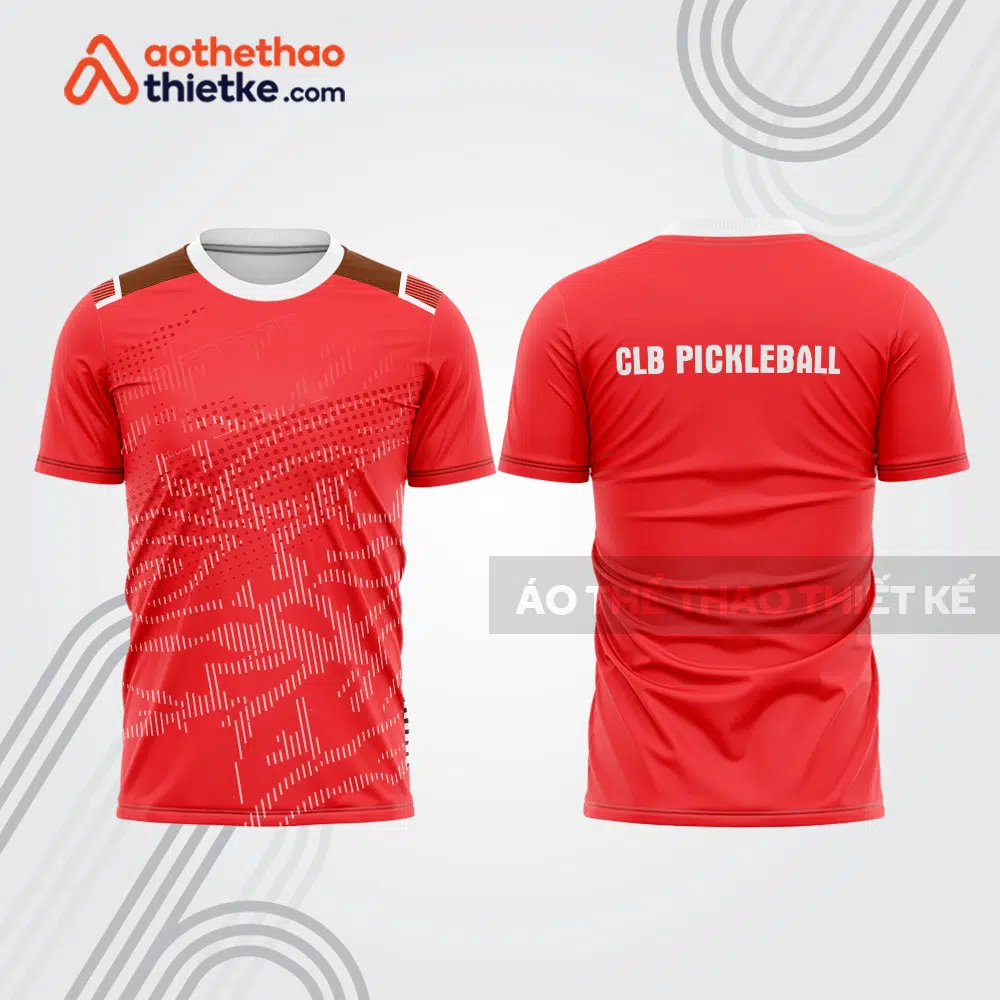 Mẫu thiết kế áo t-shirt thi đấu pickleball plb310