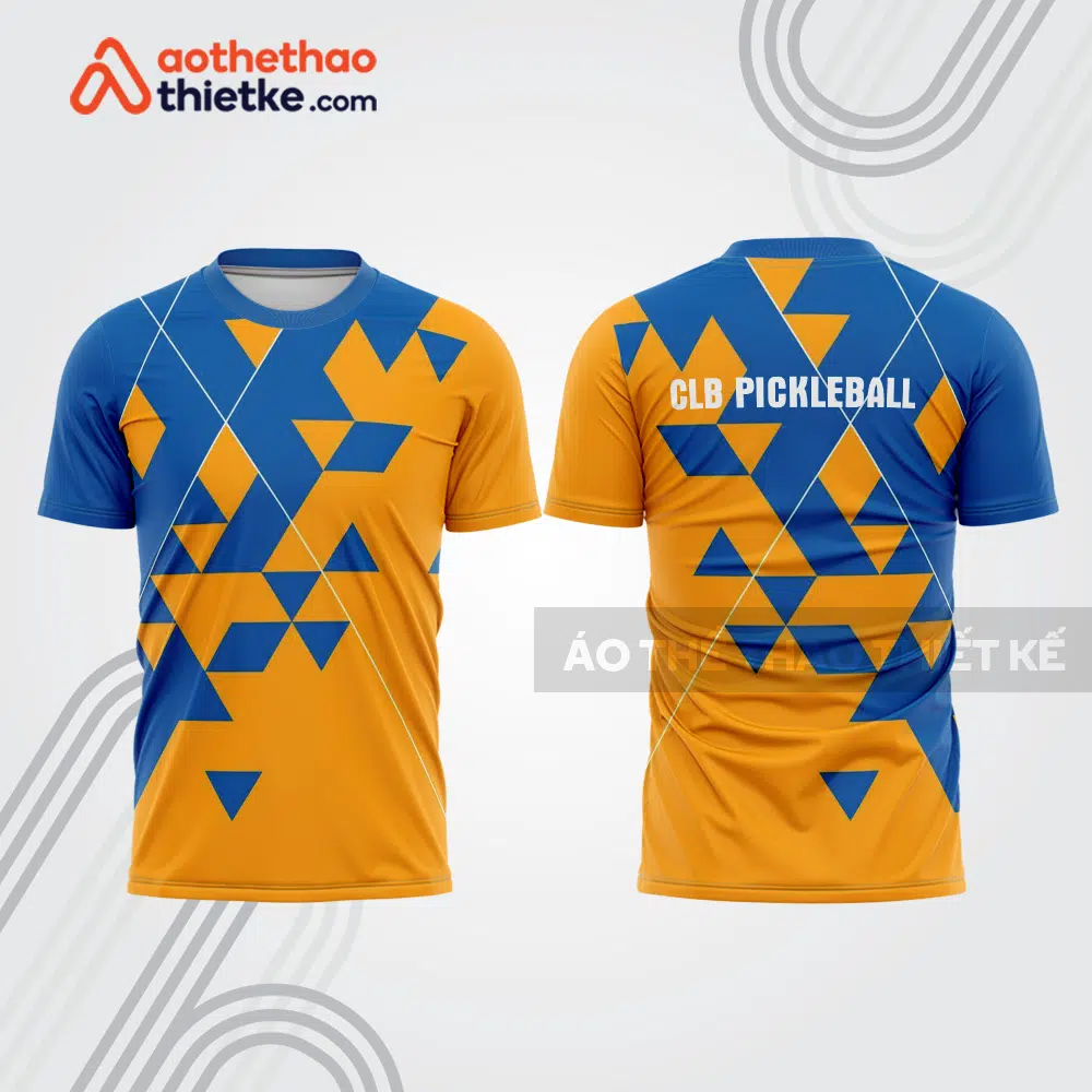 Mẫu thiết kế áo t-shirt thi đấu pickleball plb313