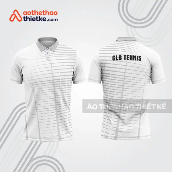 Mẫu thiết kế áo polo đồng phục thi đấu tennis tn1002