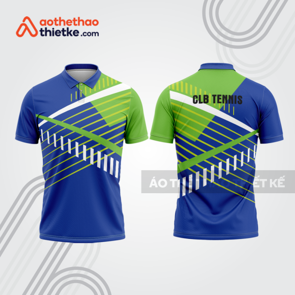 Mẫu thiết kế áo polo đồng phục thi đấu tennis tn1004