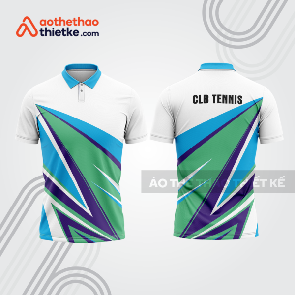 Mẫu thiết kế áo polo đồng phục thi đấu tennis tn1006
