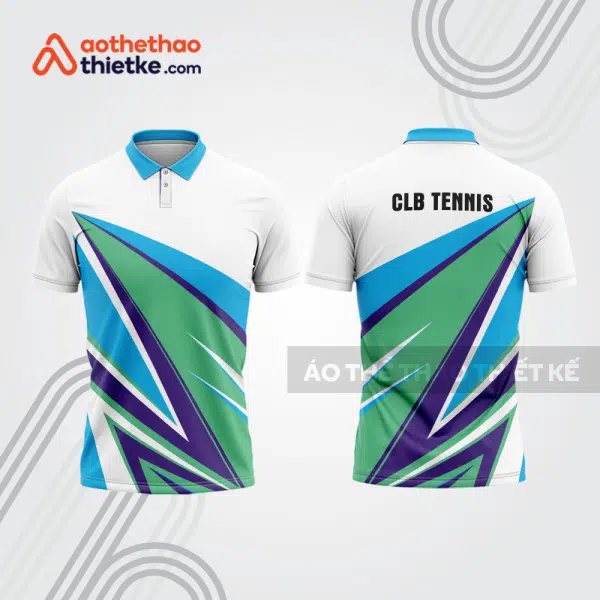 Mẫu thiết kế áo polo đồng phục thi đấu tennis tn1006