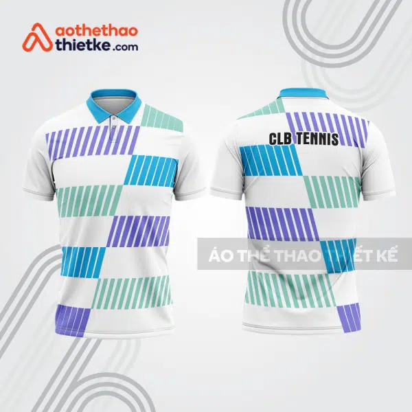 Mẫu thiết kế áo polo đồng phục thi đấu tennis tn1007