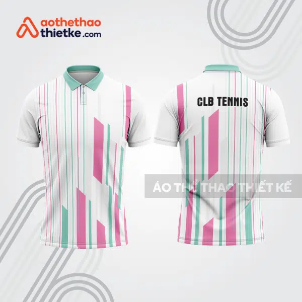 Mẫu thiết kế áo polo đồng phục thi đấu tennis tn1015