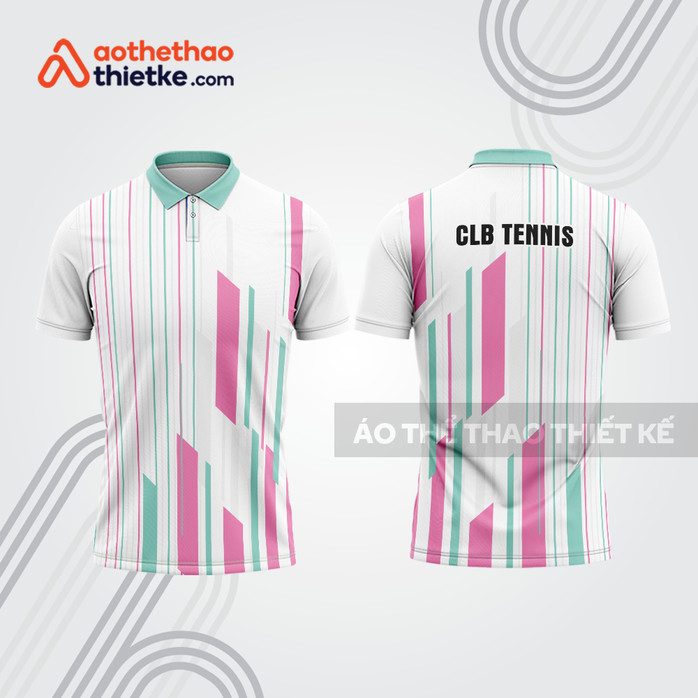 Mẫu thiết kế áo polo đồng phục thi đấu tennis tn1015