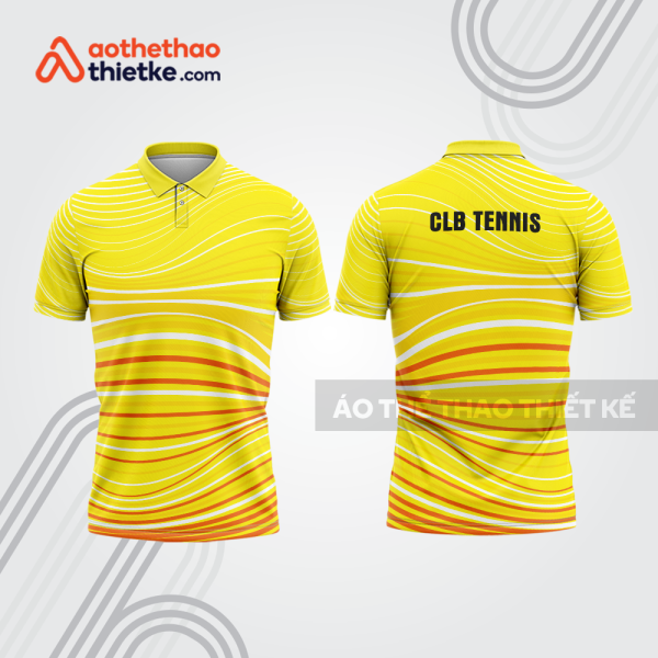Mẫu thiết kế áo polo đồng phục thi đấu tennis tn1016